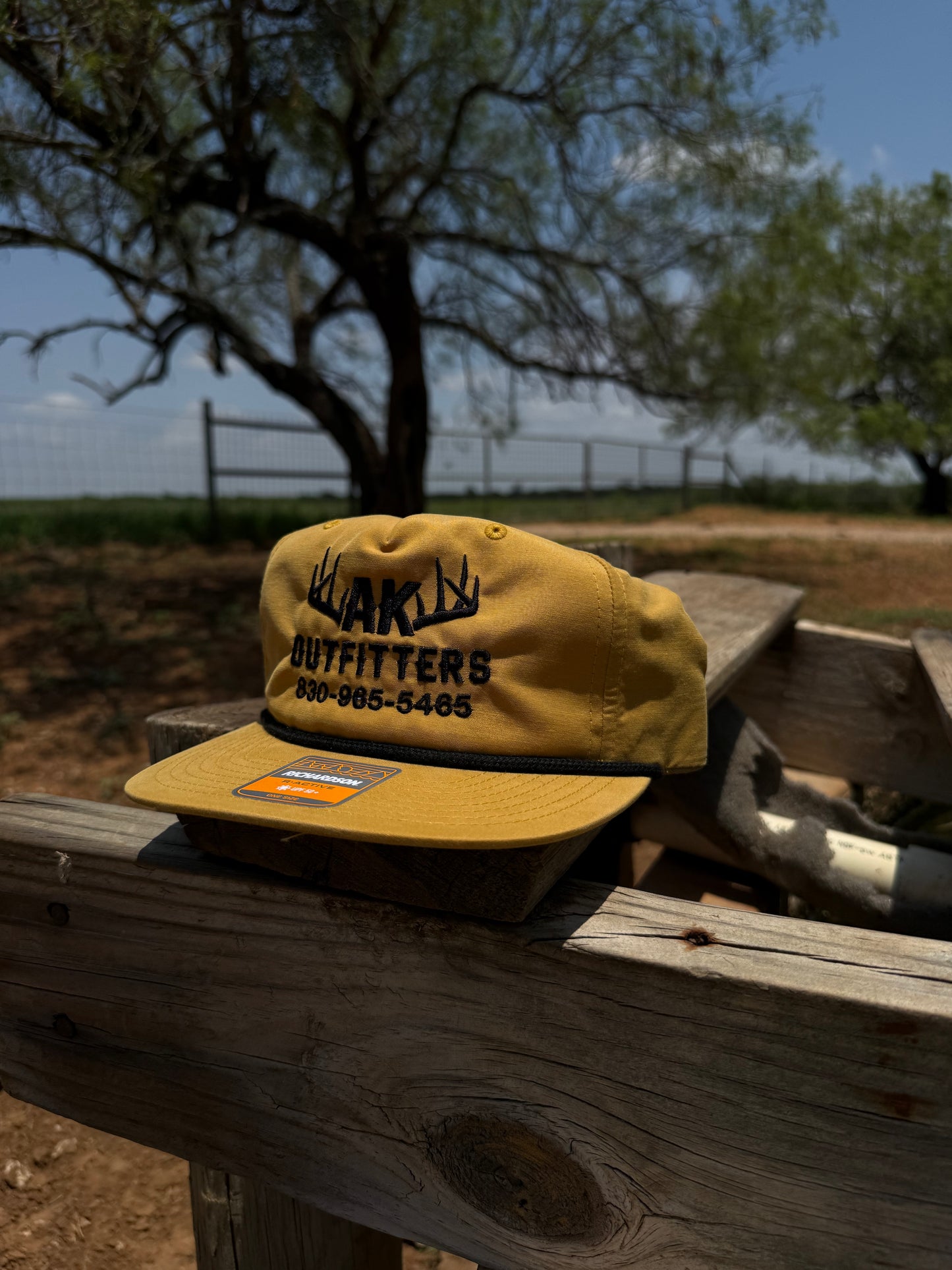 AK Outfitters Hat - Biscuit / Black