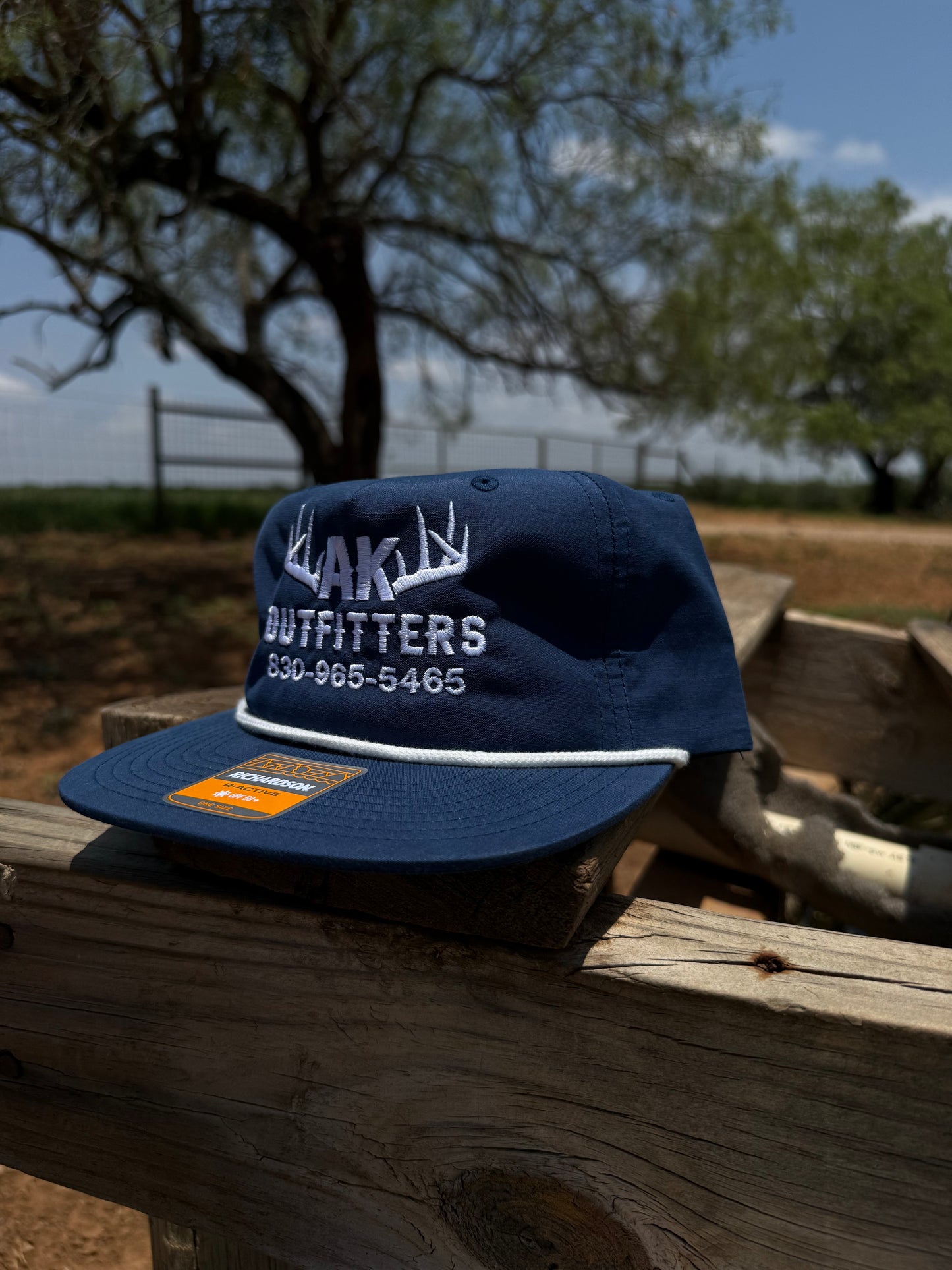 AK Outfitters Hat - Navy / White
