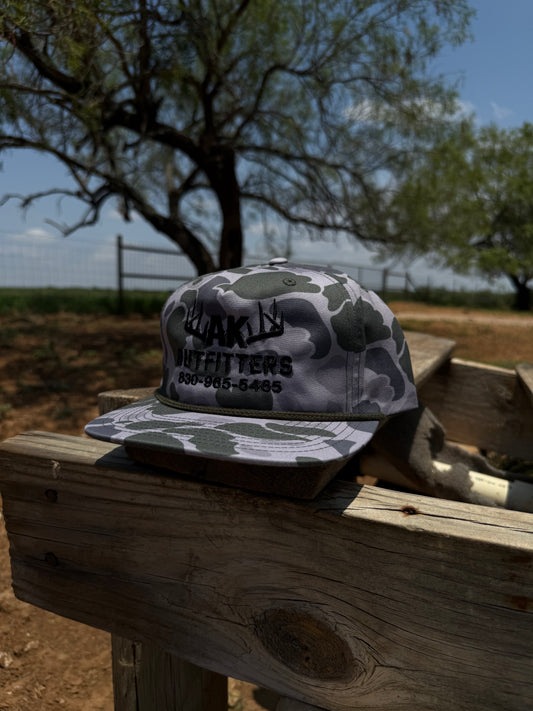 AK Outfitters Hat - Marsh Duck Camo / Army Olive