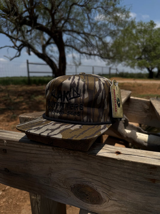 AK Outfitters Hat - Mossy Oak Bottomland / Black